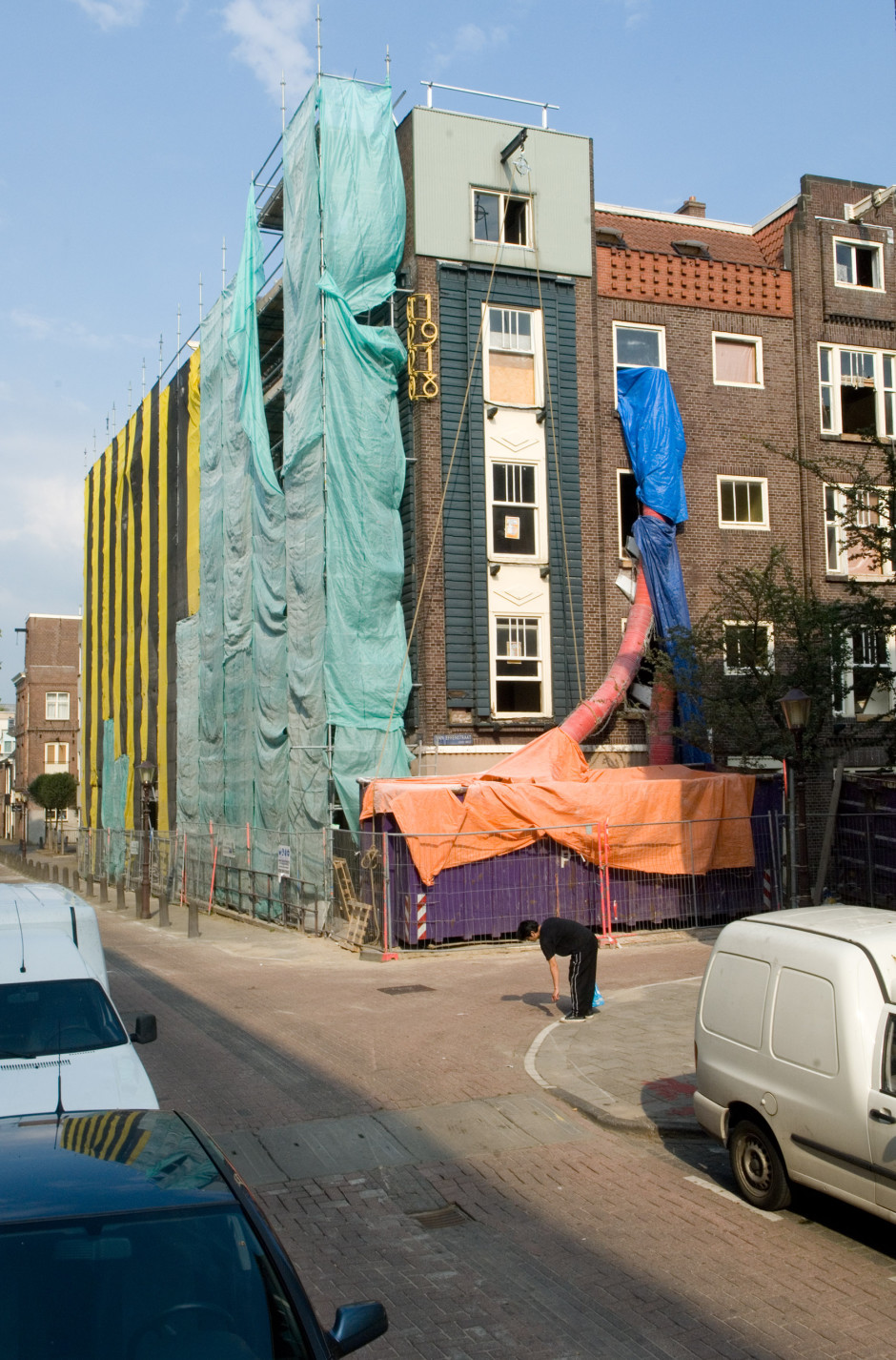 03)  Fotografie Rufus de Vries Amsterdam Steigerdoek Bellamystraat